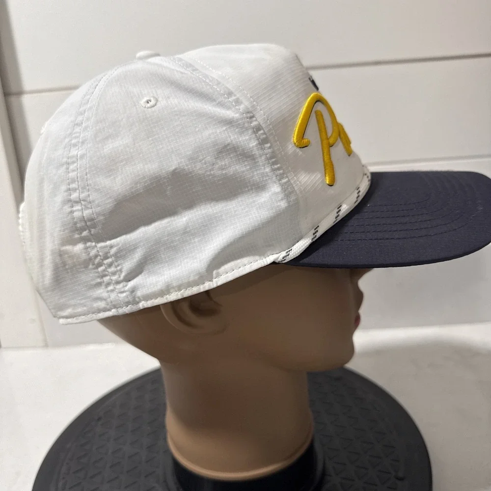 '47 Brand Indiana Pacers NBA Rope Mesh Snapback‎ Hat Cap WHITE Adjustable Mens